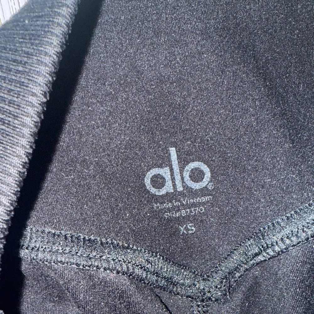 Alo Yoga Black High-Waisted Leggings
